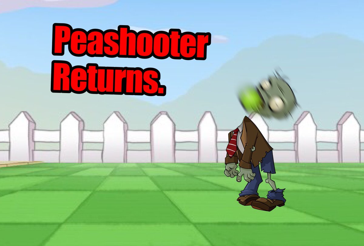 Peashooter tweet media