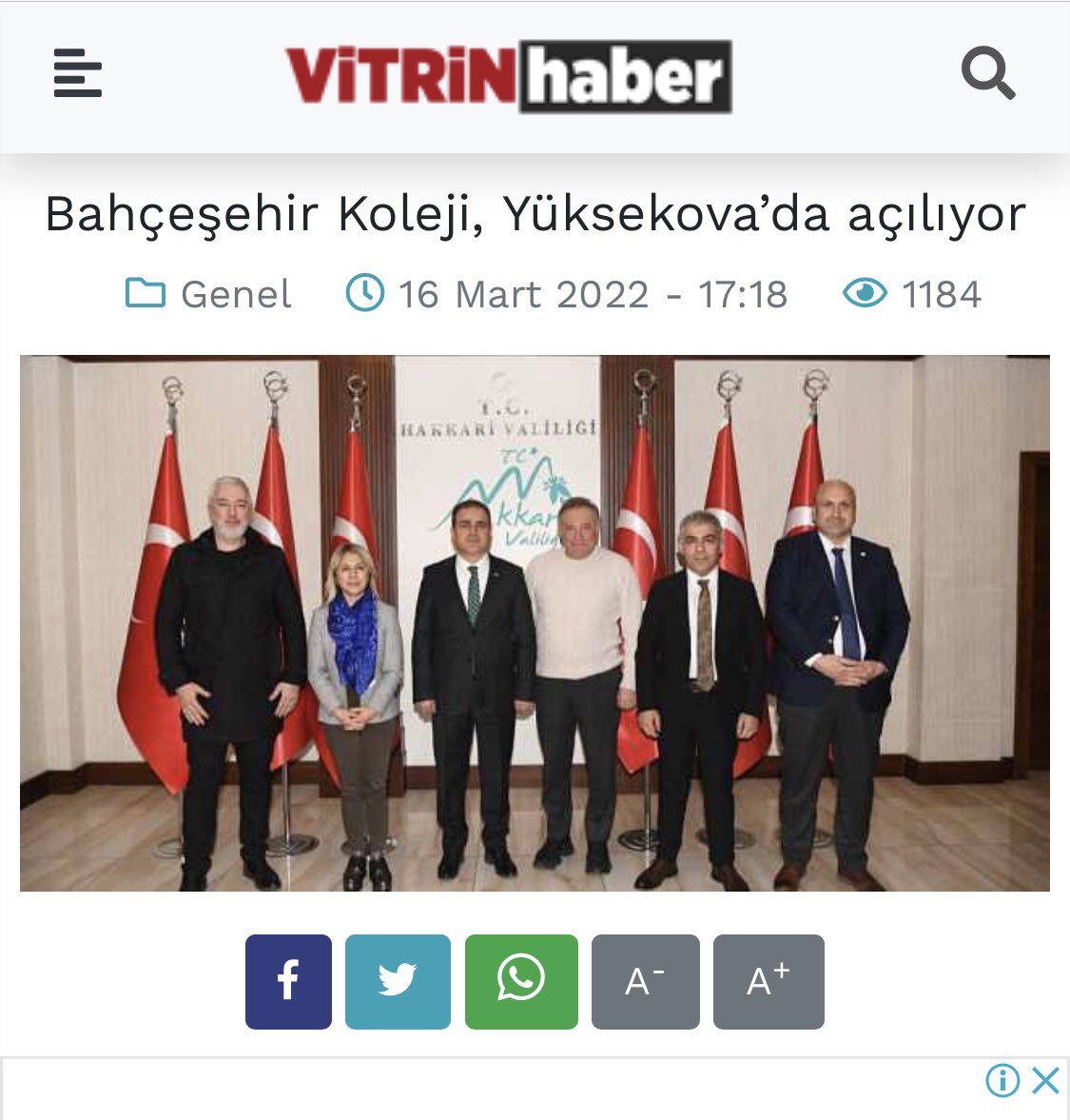brsmert's tweet photo. Hakkari Yüksekova’ya yeni açacağımız Bahçeşehir Koleji , Sinop yerel basınının gündeminde .@EnverYucel @dagozlem @Savas_BOYAR @ErkenCocukluk @ozgeeasln https://t.co/1TLrj7fTlf