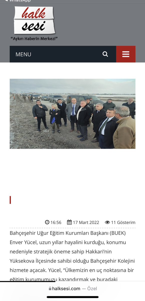 brsmert's tweet photo. Hakkari Yüksekova’ya yeni açacağımız Bahçeşehir Koleji , Sinop yerel basınının gündeminde .@EnverYucel @dagozlem @Savas_BOYAR @ErkenCocukluk @ozgeeasln https://t.co/1TLrj7fTlf