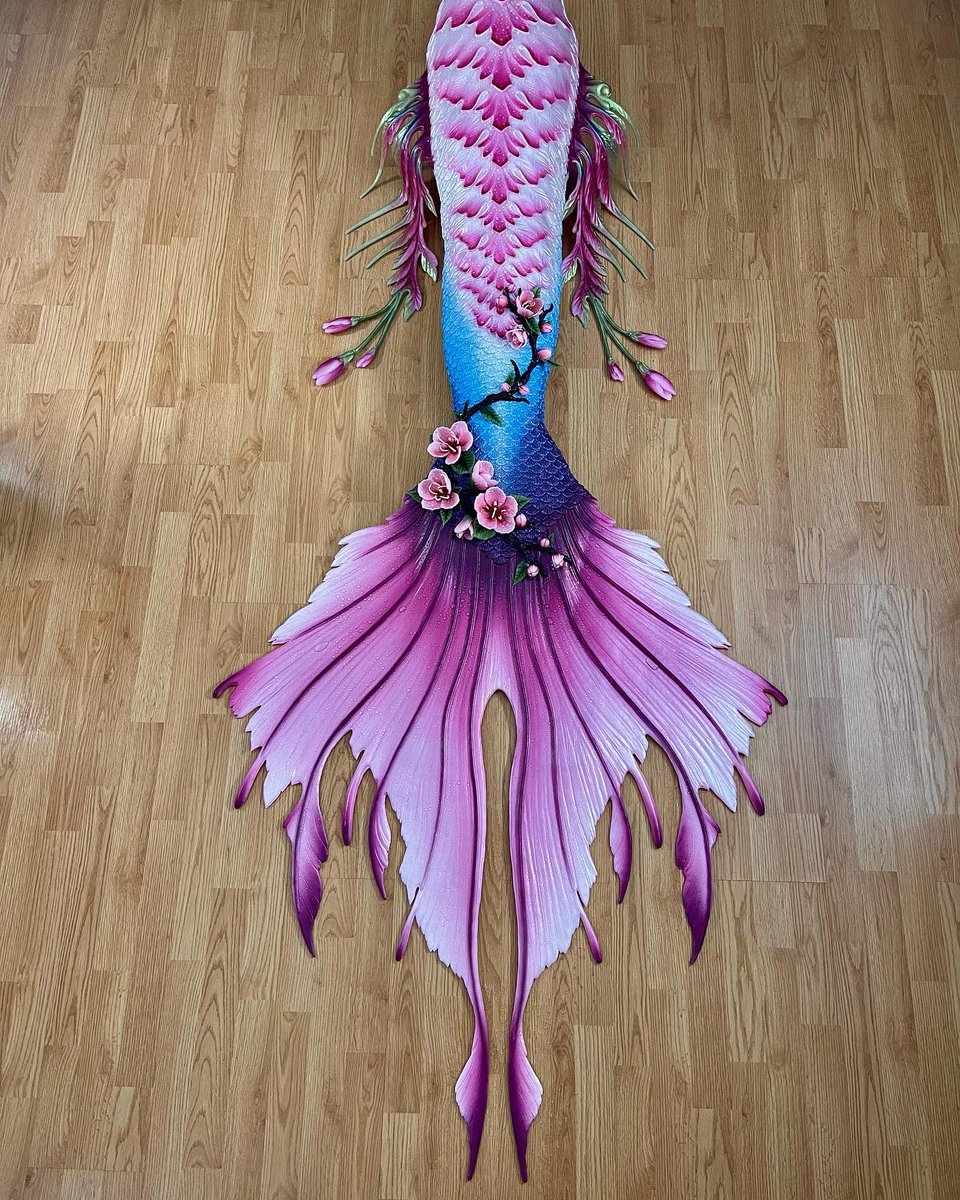 SmoothOn's tweet photo. This gorgeous "Sakura" Mermaid tail by @DzmitryOcean was cast using Dragon Skin™ platinum silicone!
#smoothon #smoothonproducts #mermaidtail #siliconetail #mermaid #merman #tailmaker #sakura https://t.co/om33ftEGjH
