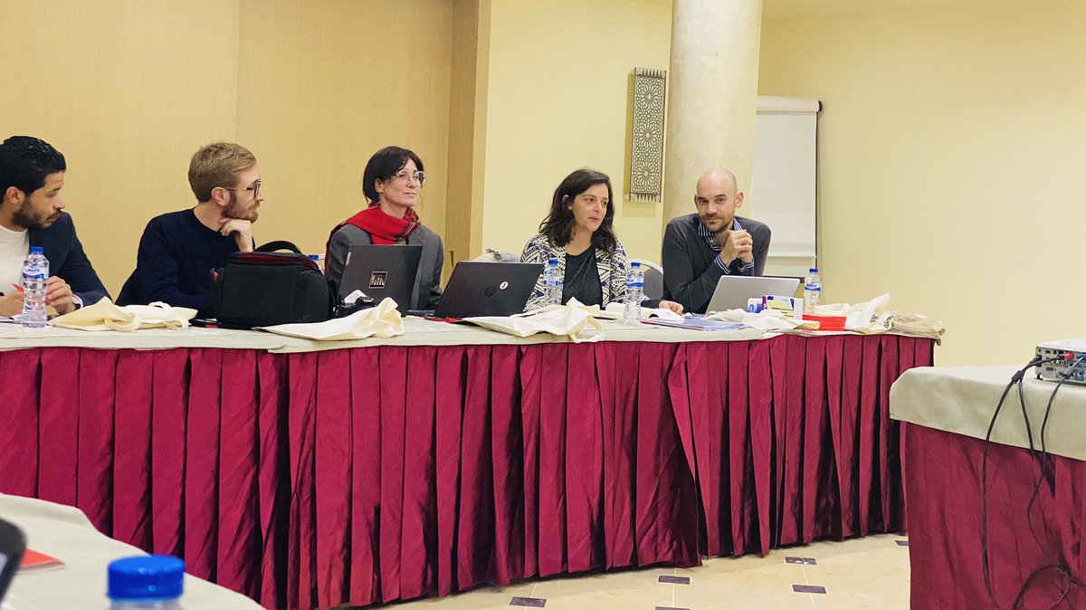 Alghenma99's tweet photo. Impressive work with a
psychological support specialist, to understand the idea of psychological first aid PFA.
#CEFA_Tunis #CEFA_Marco ,#CEFA_Libya ,#CEFA_Italy. https://t.co/IAhzcMICS8