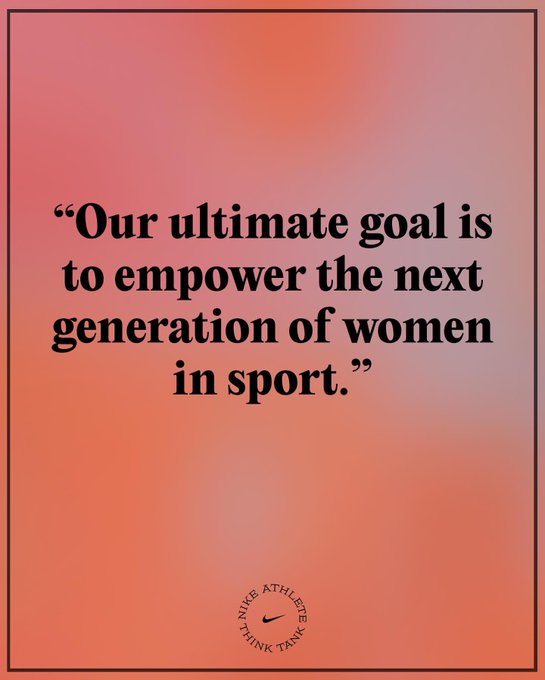 Nike Launches Think Tank to Drive the Future of Women's Sport in  Underserved Communities