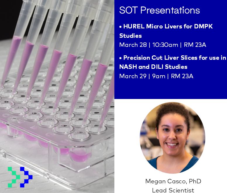 Visikol's tweet photo. We're proud to announce that Megan Casco, PhD will be presenting for @Visikol at SOT this year! Dr. Casco will be speaking on HUREL Micro Livers and their use for studies.
Read More Here -->https://t.co/RwGD3kTIBr
#Visikol #HUREL #Presentations https://t.co/KxzB5KP6rH