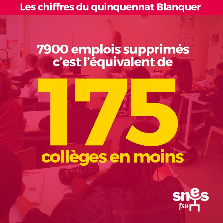 SVenetitay's tweet image. &quot;Nous avons beaucoup investi dans l&apos;Ecole&quot; E.Macron. 
Rappel pour les collèges et les lycées publics.