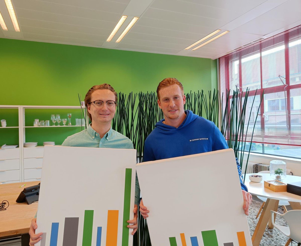 Juriaan en Tim, studenten van <a href="/AvansHogeschool/">Avans Hogeschool</a>  werken al aantal weken aan een innovatieopdracht voor Groene Groei. Met hun onderzoek zorgen ze ervoor dat Groene Groei zijn klantbeleving kan optimaliseren. Succes mannen!

Benieuwd naar hun verhaal 👇
groenegroei.nl/4667-2/