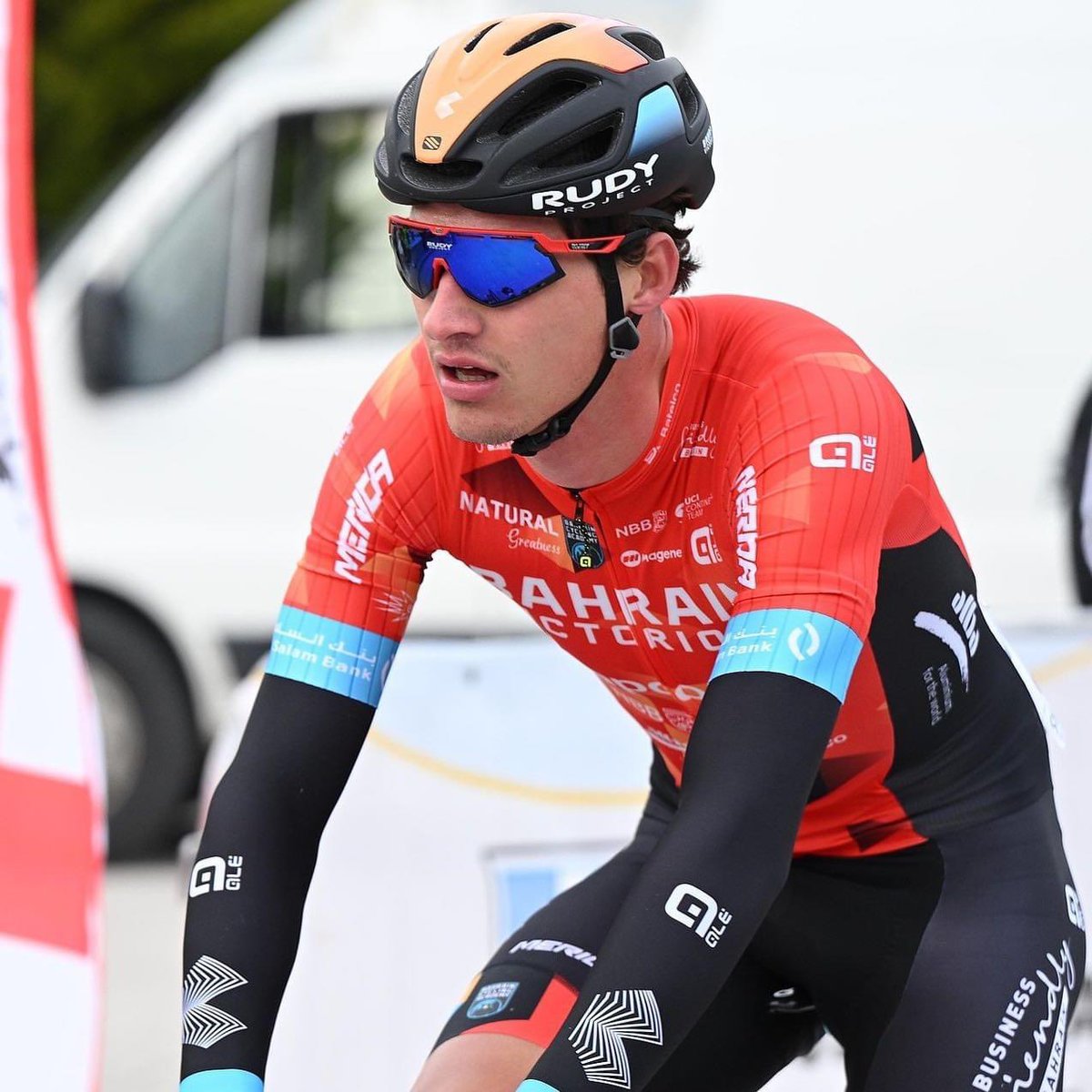 Broken my collarbone during the second stage in South Aegean Tour 🇬🇷.  Operation successful, come back soon!
 #bahrain #cycling #RideAsOne #bahraincyclingacademy