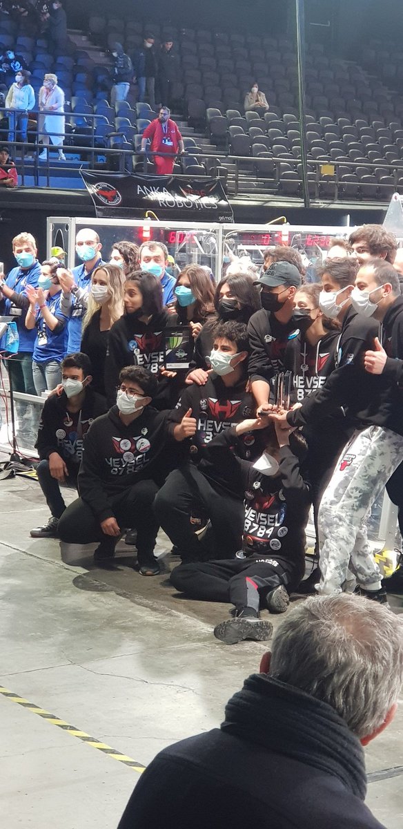 Takım Ruhu Ödülü 
Diyarbakır'a gitti.
#FirtRobotics