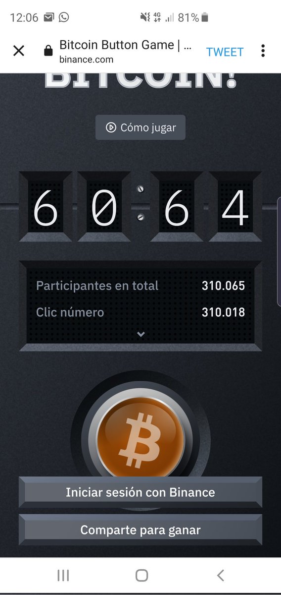 RivaraLeonel's tweet photo. #BitcoinButton #Binance https://t.co/MvdXRFQvoO