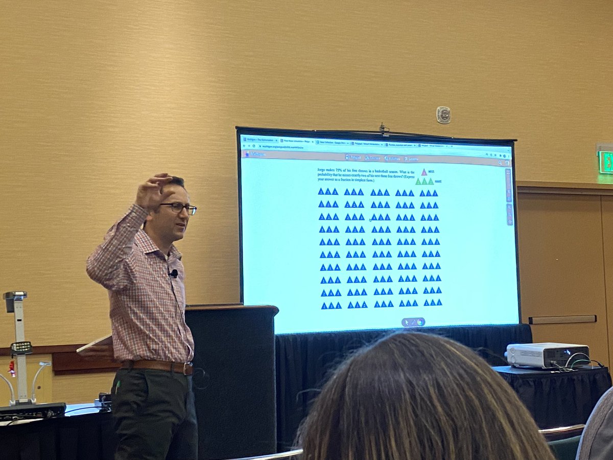 GassonJill's tweet photo. Great start to #NCTMINDY22 WITH @pgliljedahl #BuildingThinkingClass  and @davidporas @MathigonOrg! https://t.co/PtlkR4LY5J