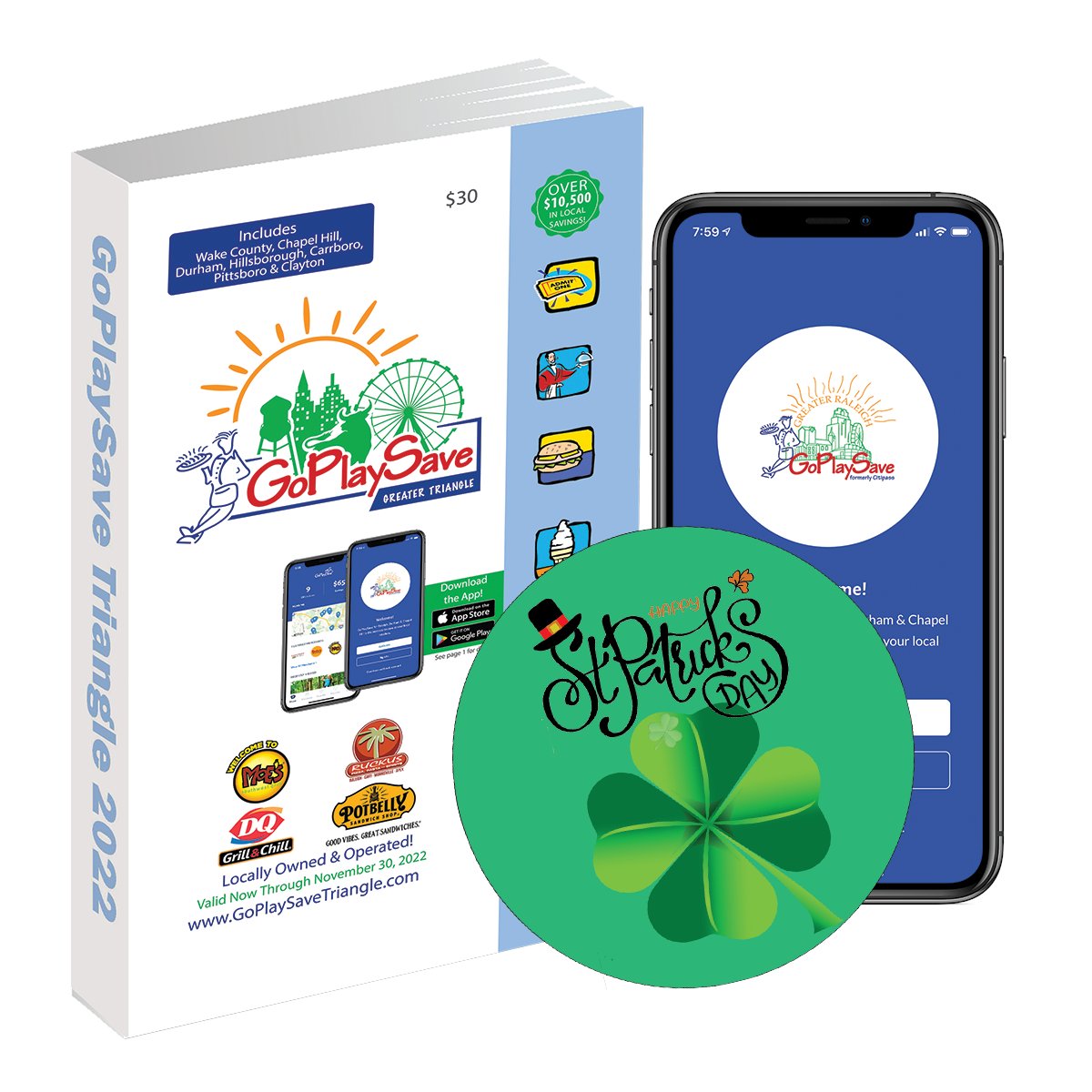 GPSTriangle's tweet image. GoPlaySave St. Patrick's Day Special 🍀 Buy 1 Get 1 FREE! - mailchi.mp/goplaysavetria…