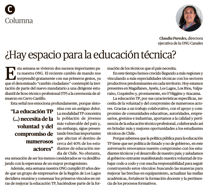 ONG Canales tweet media