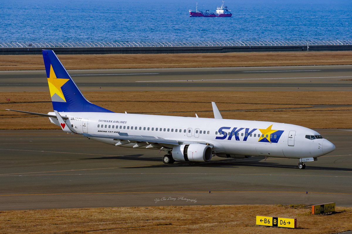 YuCheLiang's tweet photo. Skymark Airlines
Boeing 737-8FZ(WL)
JA737Y
2020.02.10
➖➖➖➖➖➖➖➖➖➖➖
#セントレア祭り
#飛行機大好き #b3
#飛行機倶楽部 #Hokkaido
#aviation
#boeing737 
#skymark #skymarkairlines
#ja737Y #b737 
#スカイマーク
#セントレア #中部国際空港 
#centrair #airport #RJGG 
#NGO https://t.co/kIpmkQN72K