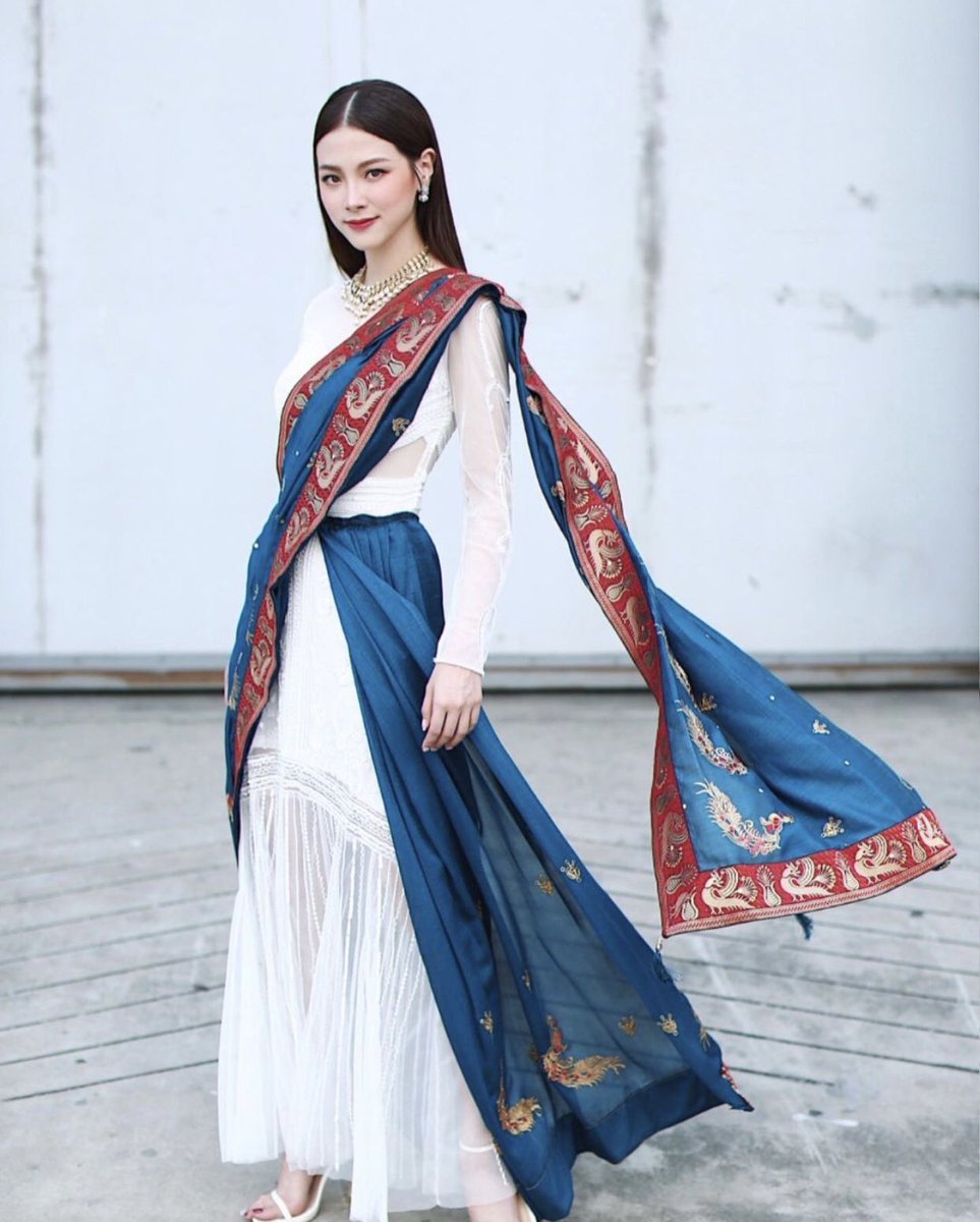 itsxpukk's tweet photo. ใส่ชุดนี้ไหมมมมมม สวยมากกกกกกกก  #สิเน่หาส่าหรีตอนจบ https://t.co/7y68HdUadF