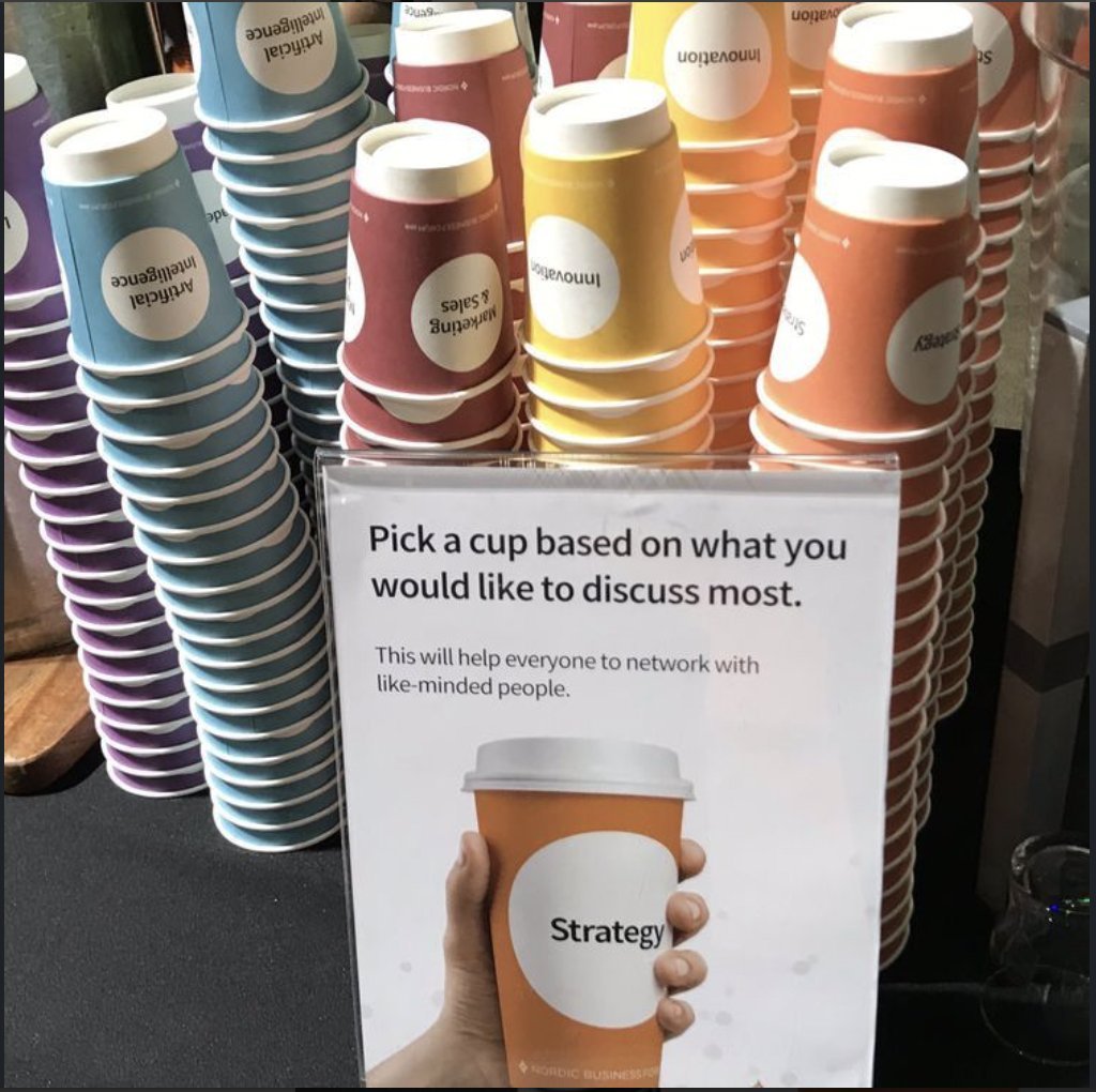 ProfessorJohnst's tweet photo. This would is a delightful idea to incorporate as part of the next annual meeting! What are some of the topics you would like to discuss? @SSSP1org  #annualmeeting #discussiononacup #benice #noarguingplease https://t.co/JlkzNrNfvA