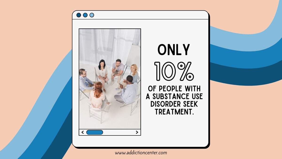 AddictionCentr's tweet photo. Because getting treatment is stigmatized, very few seek the help they need. Fortunately, there are options available to help you reach a life free from addiction.
Call 844-238-0289 or visit https://t.co/O3gSSrySDU to explore your options.
#addictionawareness #addictioncenter https://t.co/A12h1oufWI