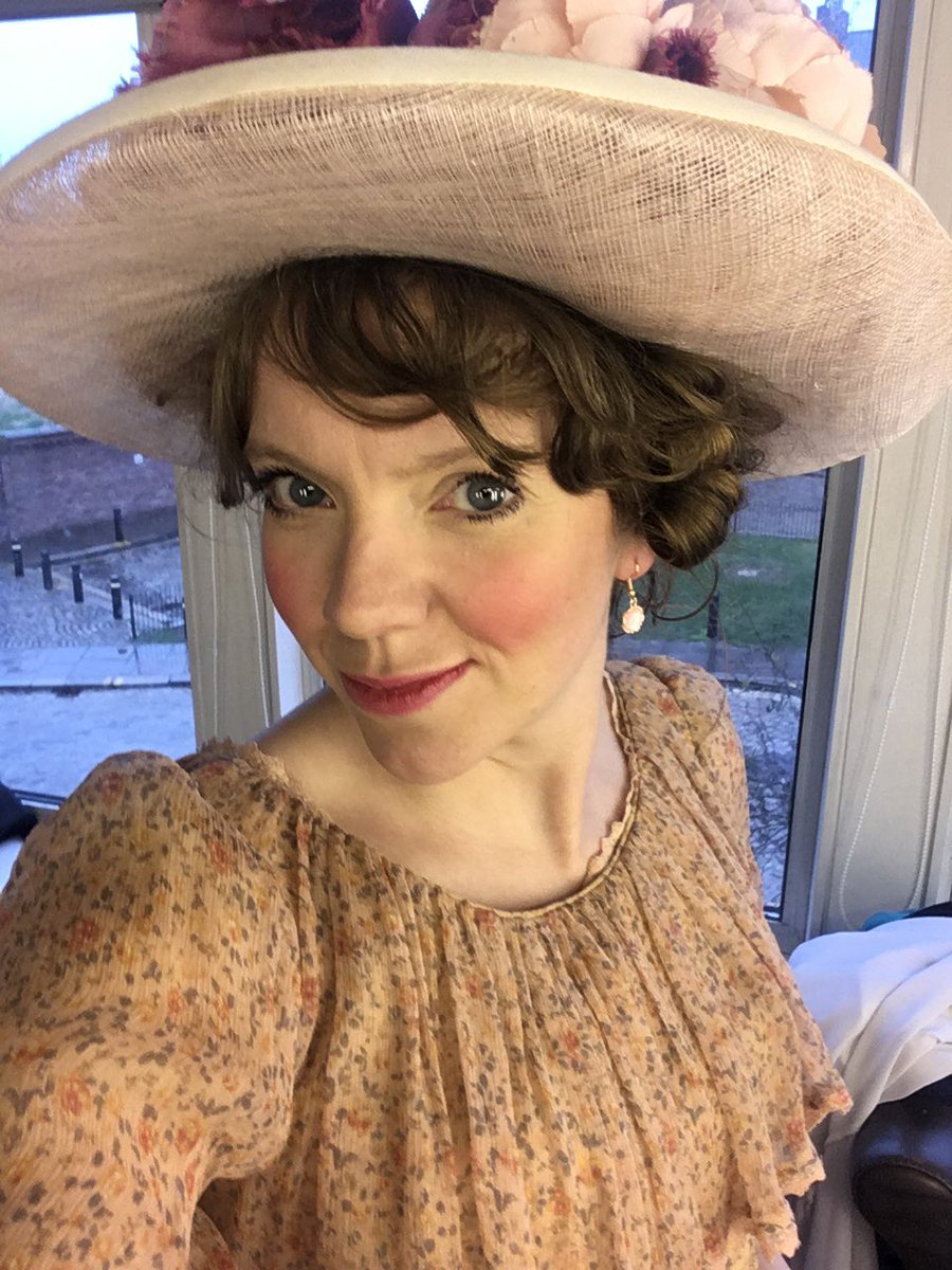 Fab opening night @thecustomshouse last night. Very excited to be back @QueensHall this evening. #ImportanceOfBeingEarnest #Gwendolen #MissFairfax