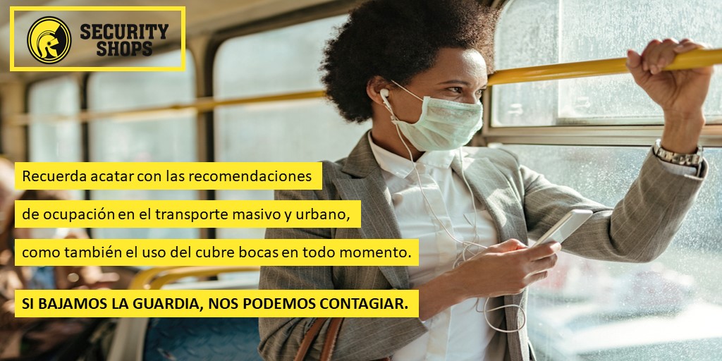 Security_Shops's tweet photo. En la nueva realidad debemos ser más responsables, uno de los puntos importantes es el trasporte público es el uso del cubre bocas y el distanciamiento no bajemos la guardia.
#Salud #PROTECCION #Colombia #Seguridad #transportepublico #PrevencionyAccion https://t.co/zmqQh0nEHS