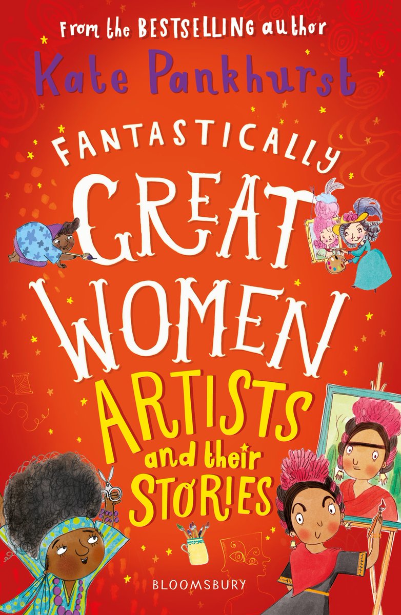 We're getting VERY excited for Bookfest on 26 March.

We still have tickets available for some events, including 'Fantastically Great Women Artists' with Kate Pankhurst. There will be dressing up, drawing and more!

Book now at bit.ly/3MYcsgi