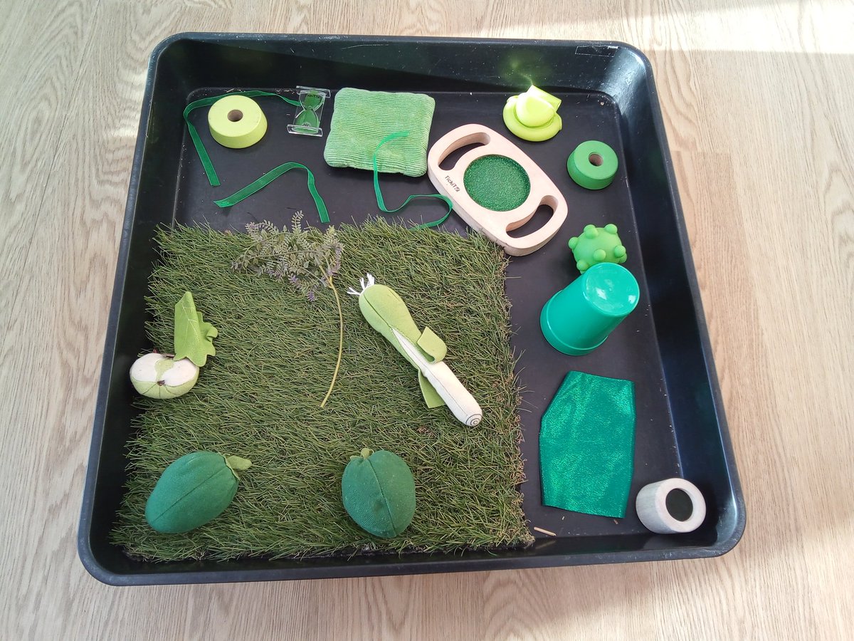 AshbridgeMaxy's tweet photo. Exploring all things green for St Patrick's Day today in our Snowdrop room #exploringpaint #sensoryfun #texturesandmaterials https://t.co/flP8sBLskJ