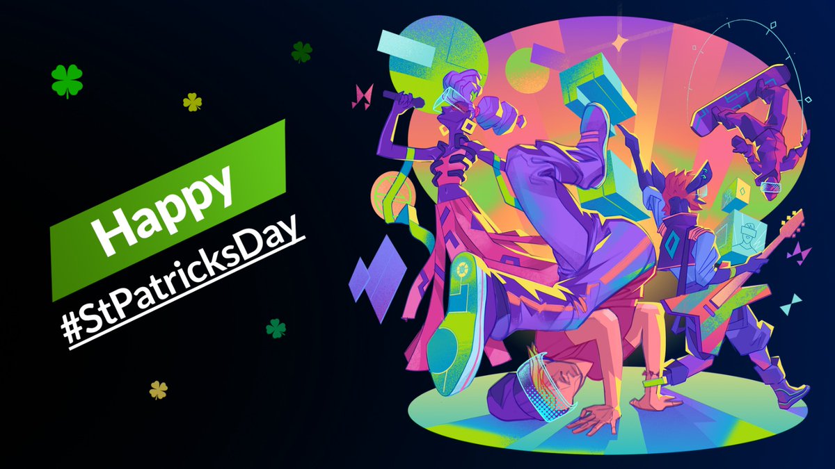 There's no party like the #metaverse St. Patrick's Day party!🌎🥳🍀 We can't wait to see how you celebrate this day in #NeosMetaverse. Happy Saint Patrick's Day to our lovely community!💚 🇯🇵聖パトリックの日おめでとう   🇰🇷행복 St. 패트릭의 날!