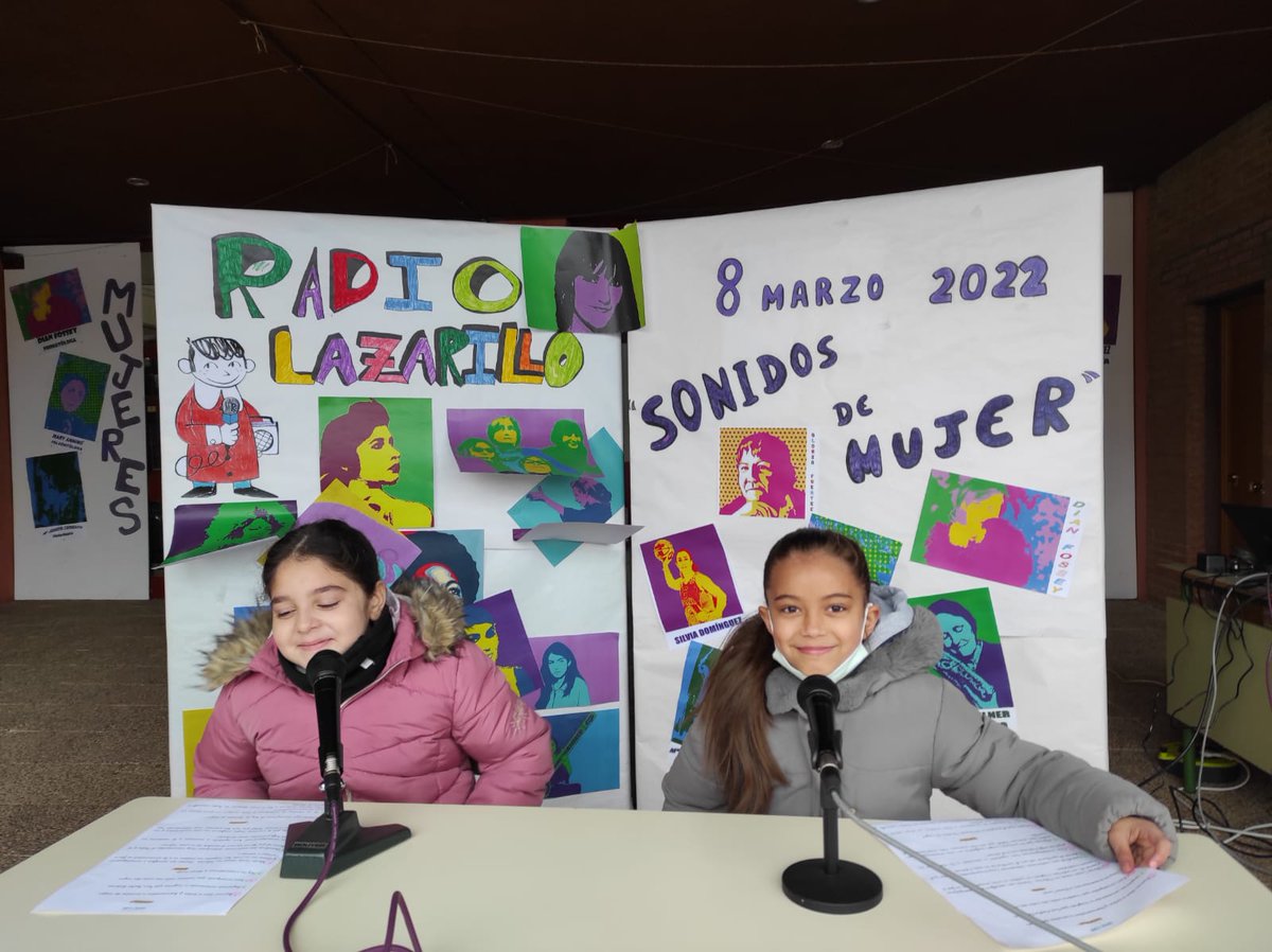 CeipLazarillo's tweet photo. 📻Este jueves ha sido turno para nuestros alumnos de 1º de Primaria en "Sonidos de Mujer".

☢️💉Con toda la ilusión nos han presentado a toda una eminencia de la ciencia➡️Marie Curie...👏👏

😊El podcast de "Radio Lazarillo" se puede escuchar aquí⬇️⬇️
https://t.co/lBM5Y4YIpM https://t.co/6DtykVC9Oi