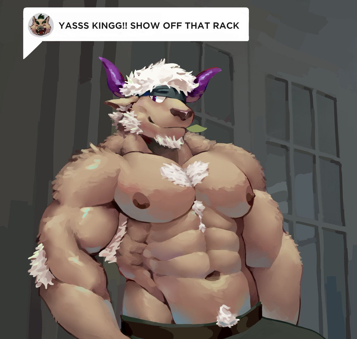 bara furry hunk jock