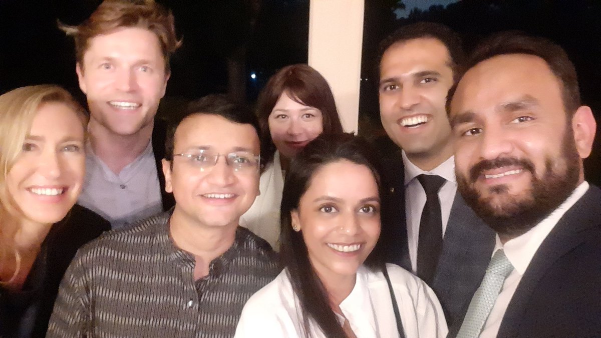 KulishaM's tweet photo. Pleasure to attend the reception hosted by @AusHCIndia in honour of @AusAmbPH at the Australian High Commission, New Delhi. Had engaging conversations with wonderful young diplomats and leaders from across political parties. https://t.co/rRa5WEDZP6
