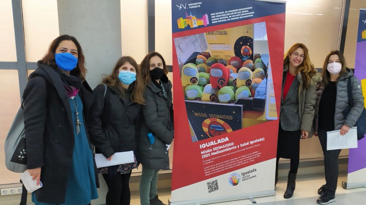 Ajuntament Igualada (@ajigualada) on Twitter photo La tinenta d'alcalde, <a href="/patrilla12/">Patrícia Illa</a>, acompanyada de les tècniques d'Infància, Ensenyament i la directora de l'Escola de Música d'Igualada, han participat al #VGencuentroRECE que té lloc a Vitòria amb el lema "Consolidant la Ciutat Educadora". <a href="/EducatingCities/">EducatingCities</a> La tinenta d'alcalde, <a href="/patrilla12/">Patrícia Illa</a>, acompanyada de les tècniques d'Infància, Ensenyament i la directora de l'Escola de Música d'Igualada, han participat al #VGencuentroRECE que té lloc a Vitòria amb el lema "Consolidant la Ciutat Educadora". <a href="/EducatingCities/">EducatingCities</a>
