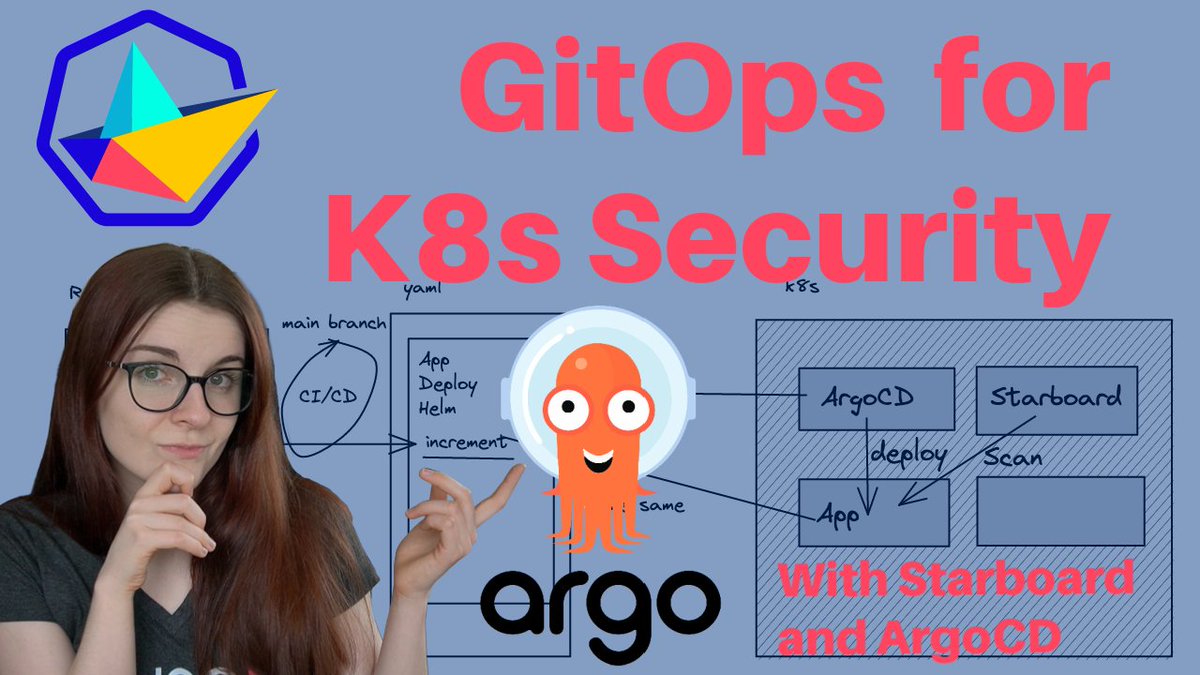 ✨New Full Tutorial✨

Kubernetes Security through GitOps Best Practices: ArgoCD and Starboard

🎞️Video: youtu.be/YvMY8to9aHI
✍️🏻Blog: anaisurl.com/gitops-argocd-…

@CNCFStudents <a href="/argoproj/">argoproj</a> <a href="/PrometheusIO/">PrometheusMonitoring</a>