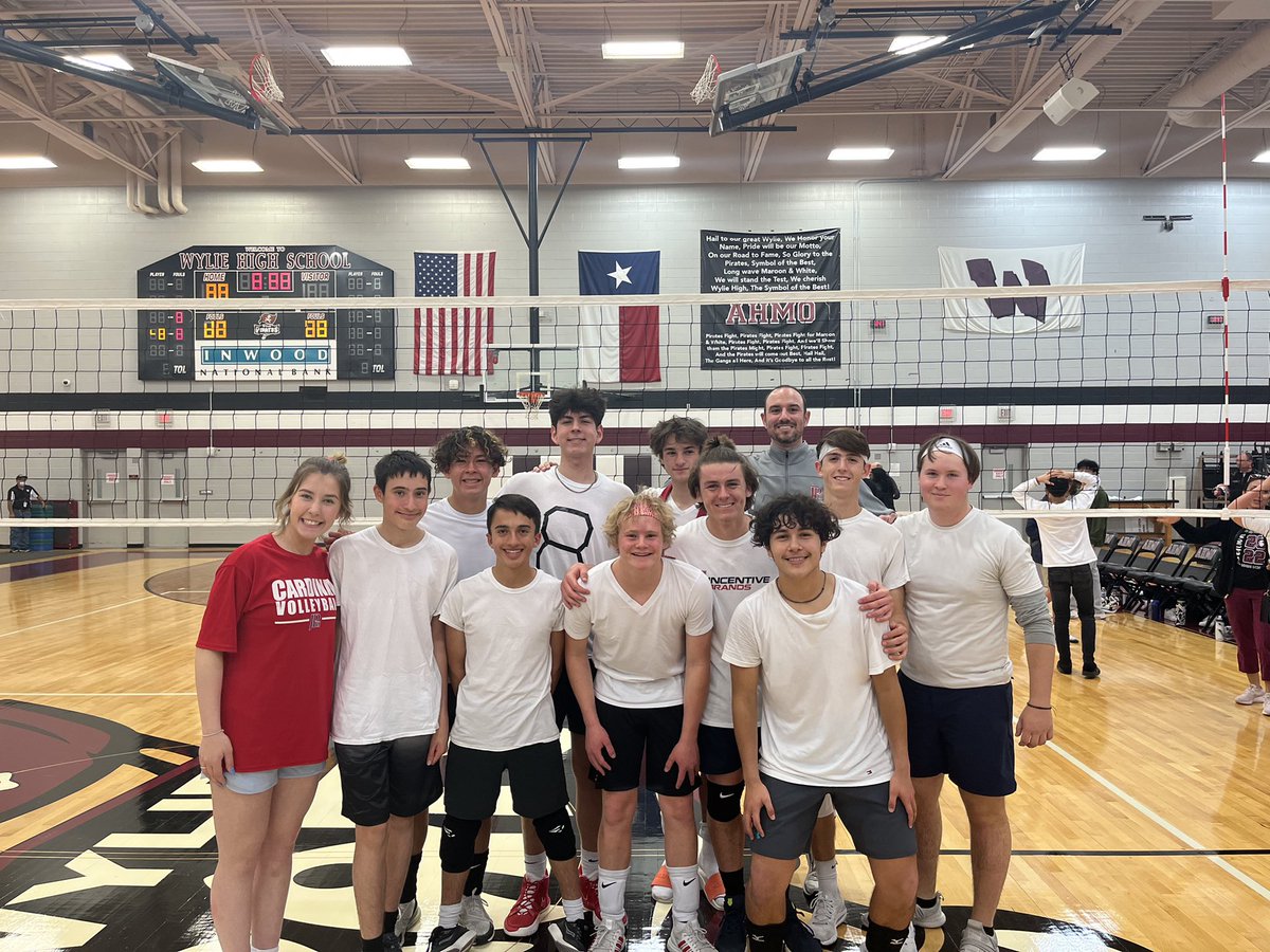 JPIIHSPLANO's tweet image. 🏐Bump, Set, Spike🏐

We have our first ever Men’s Varsity Volleyball squad! Our Cardinals played their first game against Wylie and unfortunately came up short in five sets. They’ll be back on the court March 25, 6pm at Wylie East—support our newest addition to the Cardinal Fam