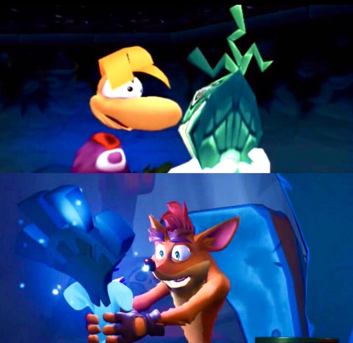 CRASH BANDICOOT CLUBHOUSE on Twitter "They share the same vibes https