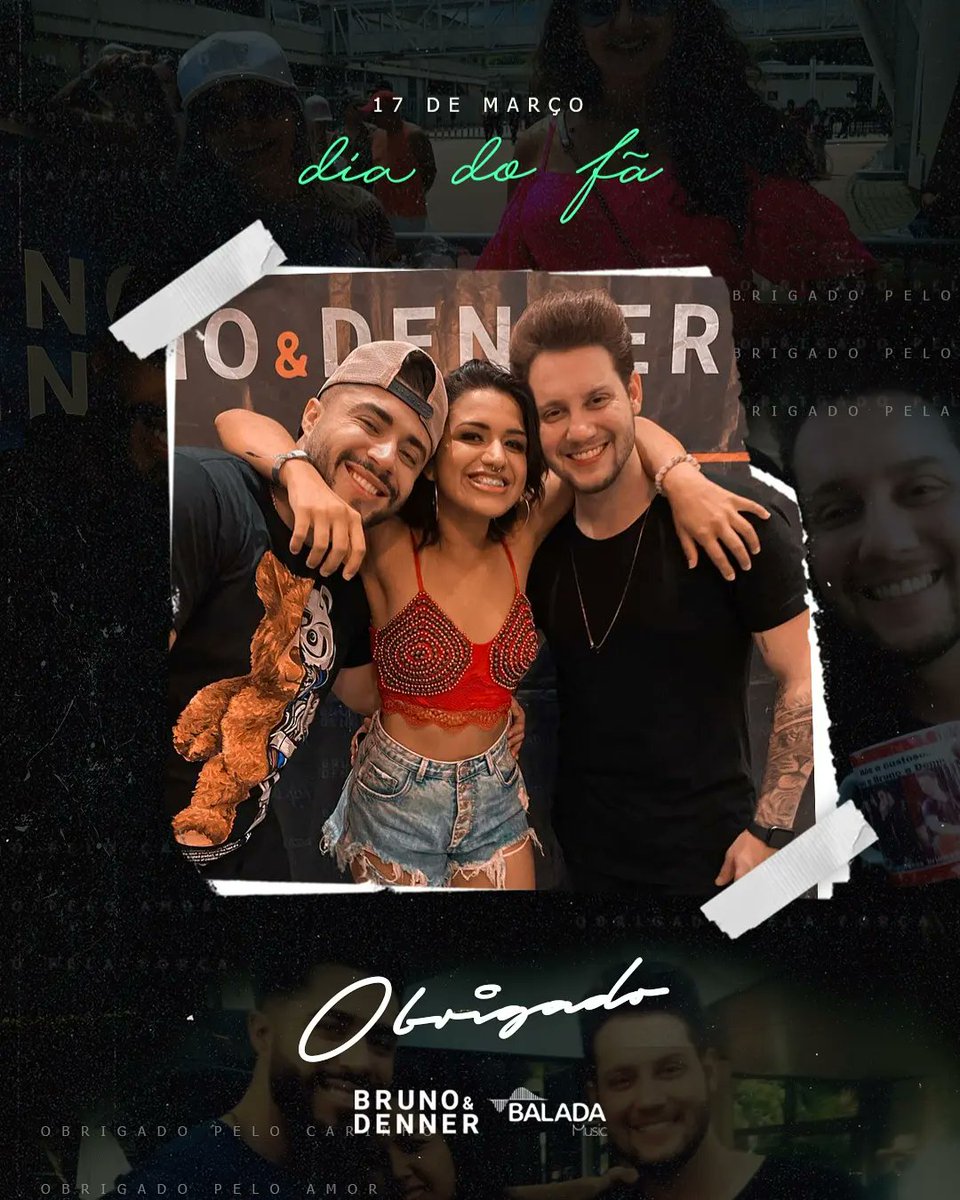 CBrunoedenner's tweet photo. Feliz dia do fã, custosos!!! Obrigada por estarem aqui sempre acompanhando e compartilhando com a gente o amor por nossos meninos, vocês são demais ❤🎶

#issoébrunoedenner https://t.co/IAJmqpj8se