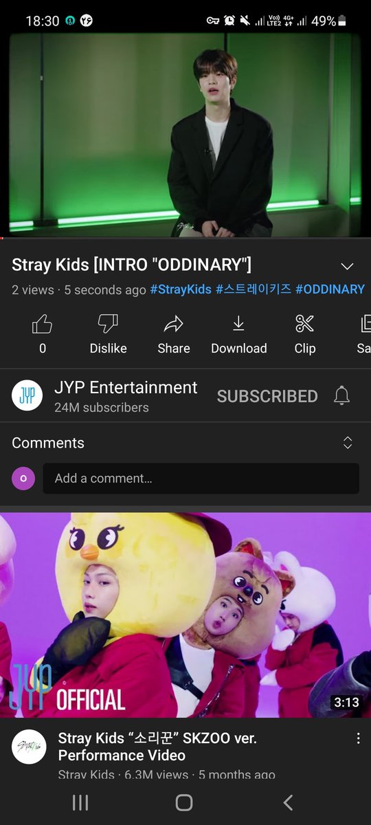 alittlemultifan's tweet photo. شما برین نوتیص بگیرین منم بست نیشینم تو یوتیوب که جزو ۱۰ نفر اول باشم
StrayKids Intro
@Stray_Kids https://t.co/EzcFIMN8kU