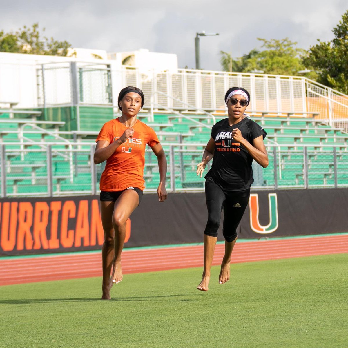 CanesTrack's tweet photo. Cobb Stadium 🤝 outdoor season 🤩 https://t.co/wkKTkGks0t