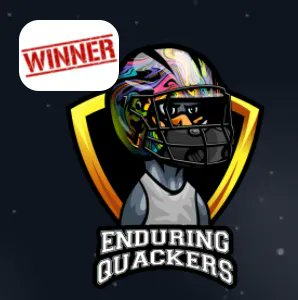 Enduring Quackers turns out to be one of the strongest tournament teams among all <a href="/NFTeams_/">NFTeams</a> 👀

Who dat! Who dat! Who dat say dey gonna beat dem Quackers? 

GAME ON 🔥