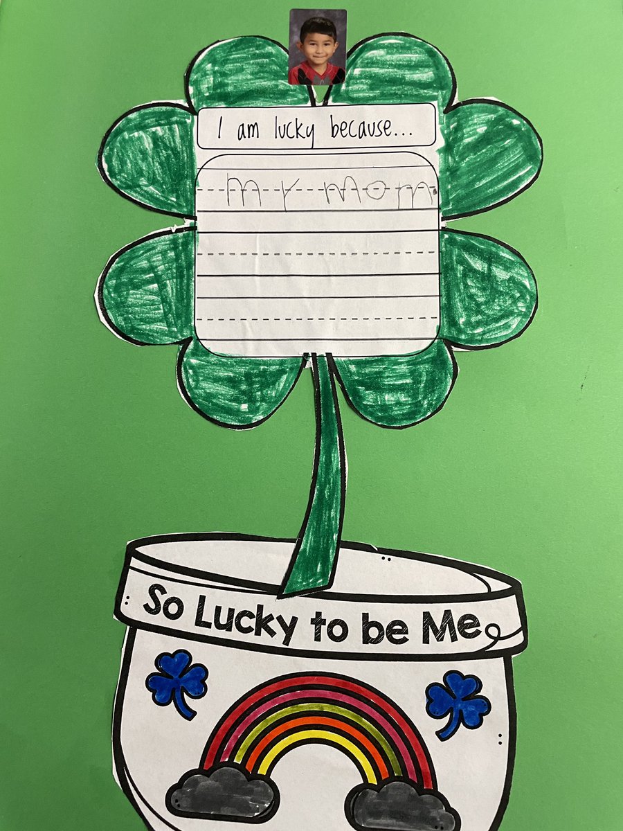 MissHarvey21's tweet photo. Happy St. Patrick’s Day! I promise I let them write what ever they wanted!!! https://t.co/ntxHyhFmwt