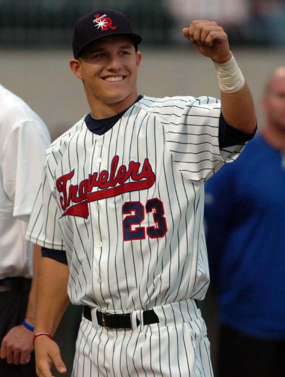 MiLBPromos's tweet photo. Who is the best player you ever saw play LIVE in the Minors? Either on rehab, or on the way up. https://t.co/FZJodKy9sL