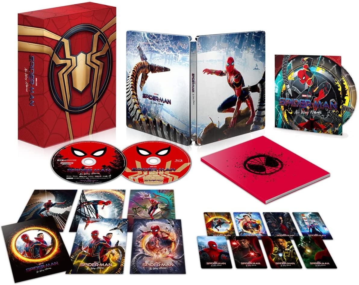 明日まで出品！スパイダーマン スチールブック仕様 3作