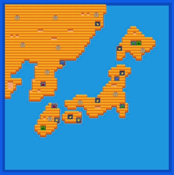 KAZU_1712's tweet photo. 日本マップ作ってみました!
I made a map of Japan!
#ブロスタ #ブロスタマップメーカー
#BrawlStars #BrawlStarsMapMaker https://t.co/Tmk1AQibEU
