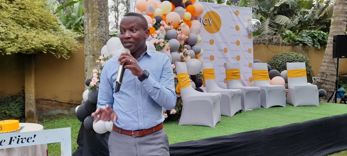 PollicyOrg's tweet photo. "Special thanks go to the team at Pollicy. They are very unique, smart and interesting and that bounds us more" - @Kyama_Chama (Head of Programs at Pollicy)
#PollicyAt5 #BreakingTheBias #PollicyDAP https://t.co/Dg1XKf1kYx