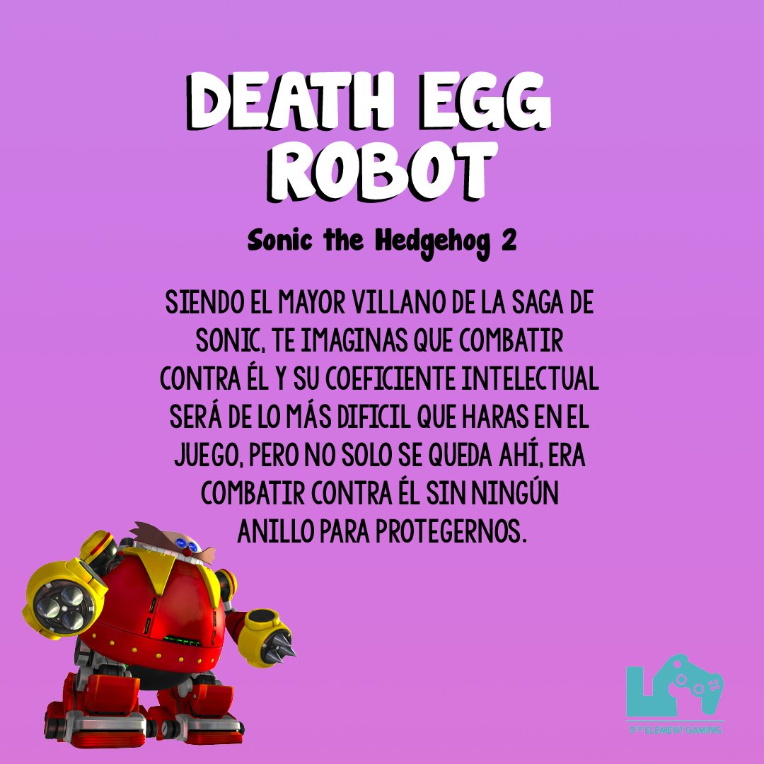 5thElementG's tweet photo. ¡Hoy os traemos una recopilación de algunos de los mayores causantes de nuestro estrés y adrenalina en los videojuegos, los bosses😈! ¿Cuáles son los que más os han costado?

#Pokemon #SonicTheHedgehog #FinalFantasyVIII #DarkSouls #MetalGear https://t.co/JA0cumAHCq