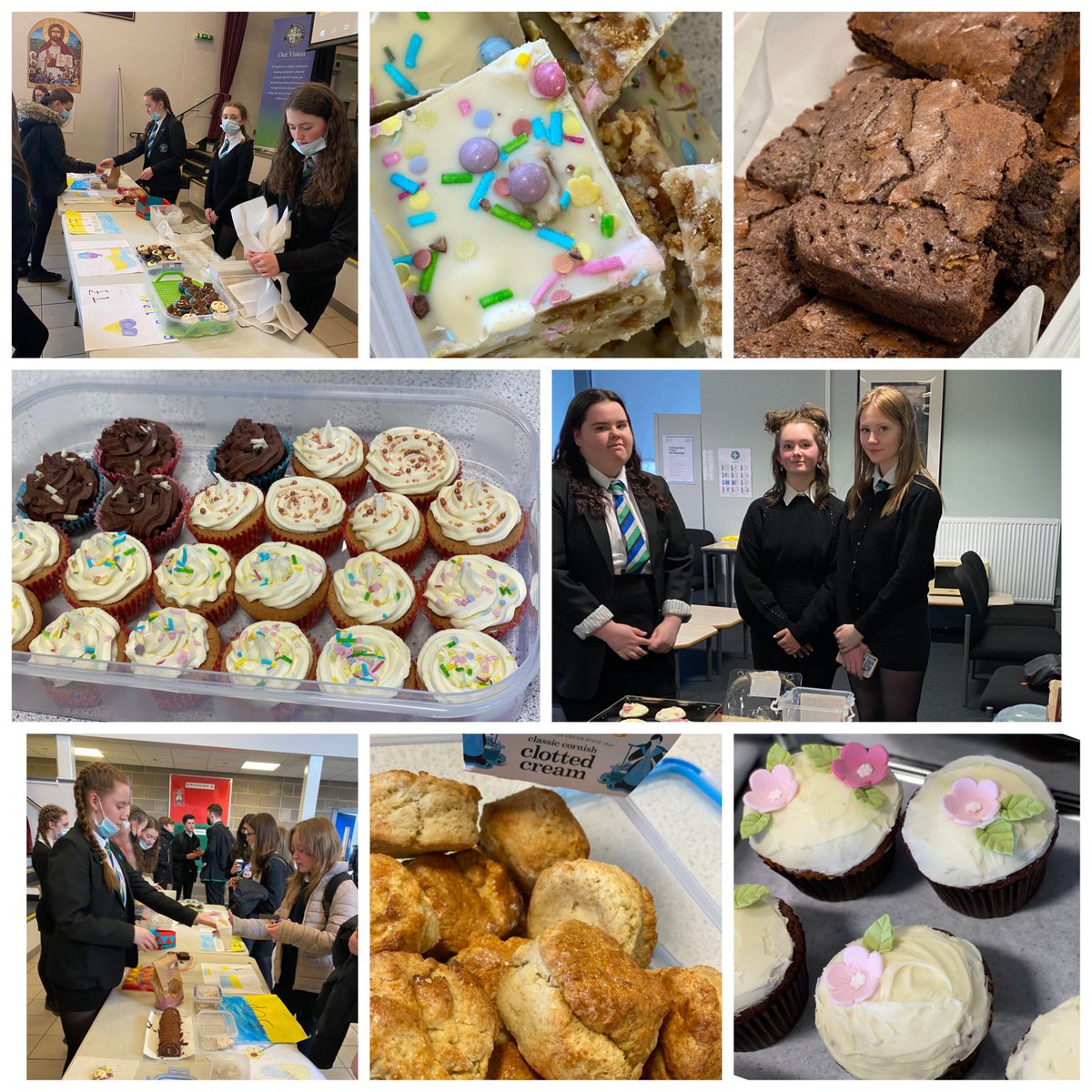 Well done to the S3 RE pupils who raised £155 for SCIAF’s Emergency Ukraine Appeal with their bake sale - our faith in action! 🇺🇦
