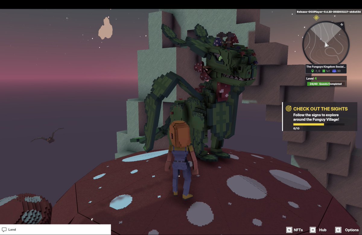 Jon_Walker2000's tweet photo. @TheSandboxGame I just participated in the daily #SandboxAlphaS2Contest for a chance to earn up to 1,000 $SAND! Starting March 15 - Selfie with the mushroom dragon. Check out my screenshot below! 👇 #SandboxAlphaS2 https://t.co/VAhT8qP48W