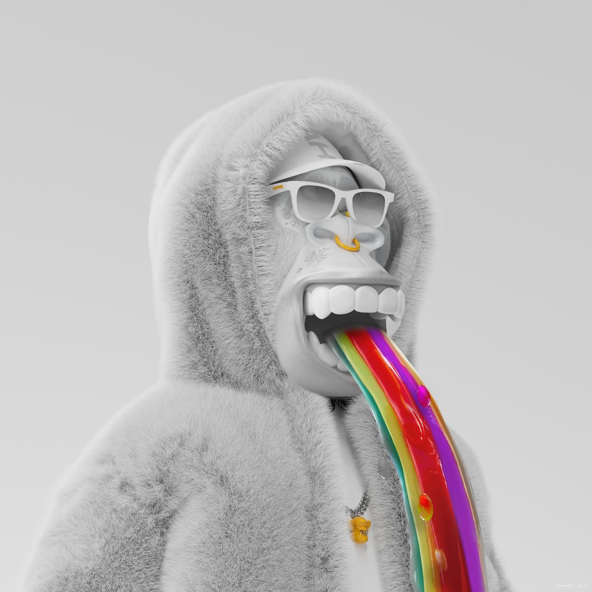 #RainbowPuke is the new trend.

Courtesy of <a href="/FastandLucid/">fastandlucid</a>.

#Hape <a href="/HAPEsocial/">I Iape®</a> #NFT