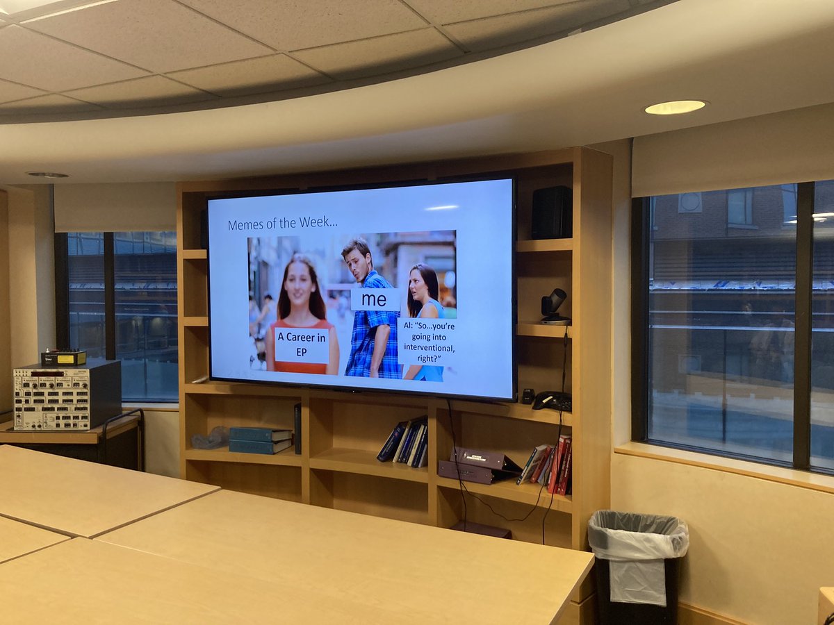 Lila Martin (@lilamartinmd) on Twitter photo Teaching Al Buxton what a “meme” means. Solid start to ECG conference thanks to <a href="/leahkosyakovsky/">Leah Kosyakovsky</a> this morning <a href="/BIDMCVFellows/">BIDMC CV Fellowship</a> #EPeeps Teaching Al Buxton what a “meme” means. Solid start to ECG conference thanks to <a href="/leahkosyakovsky/">Leah Kosyakovsky</a> this morning <a href="/BIDMCVFellows/">BIDMC CV Fellowship</a> #EPeeps