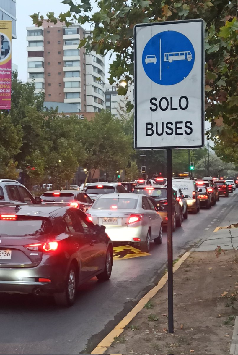 gstierling's tweet photo. ¿Qué tal la pista "SOLO BUSES"? https://t.co/jt5JP2iKLm