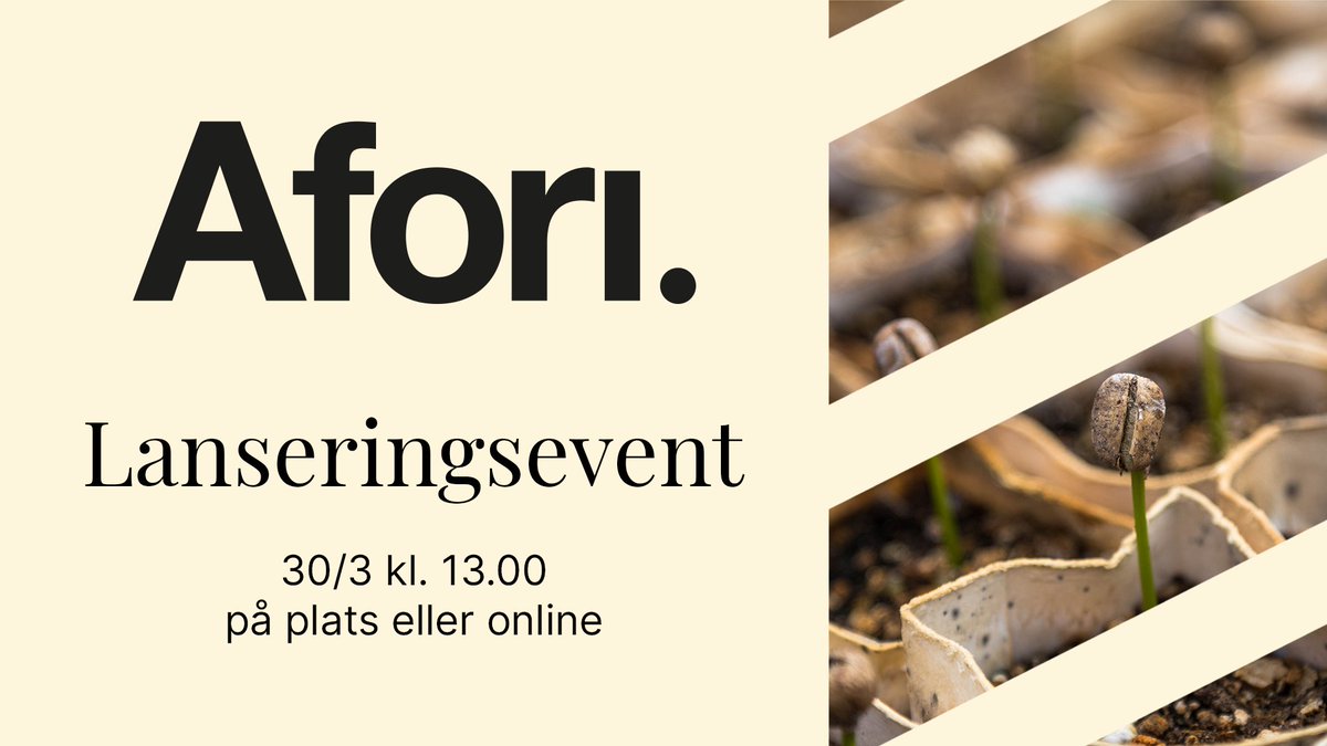 Afori - arenan för innovationsupphandling tweet media