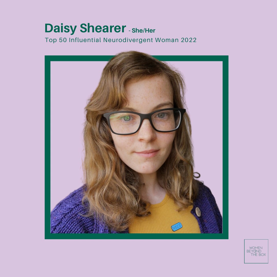 I'm so happy to be named one of the Top 50 Influential Neurodivergent Women 2022! 

What an absolute honour to be on this list amongst so many incredible women. You can see the full list here: womenbeyondthebox.com/50-influencers…

#Neurodiversity #NeurodiverseSquad #ActuallyAutistic