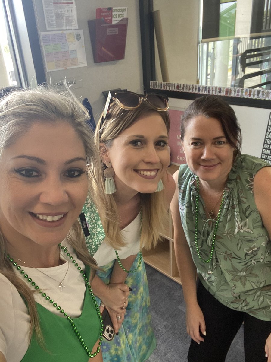 Celebrating St Patrick’s Day in the Barnaaga Hub with these amazing Co-teachers🍀<a href="/CourtDenham/">Denham Court Public School</a>