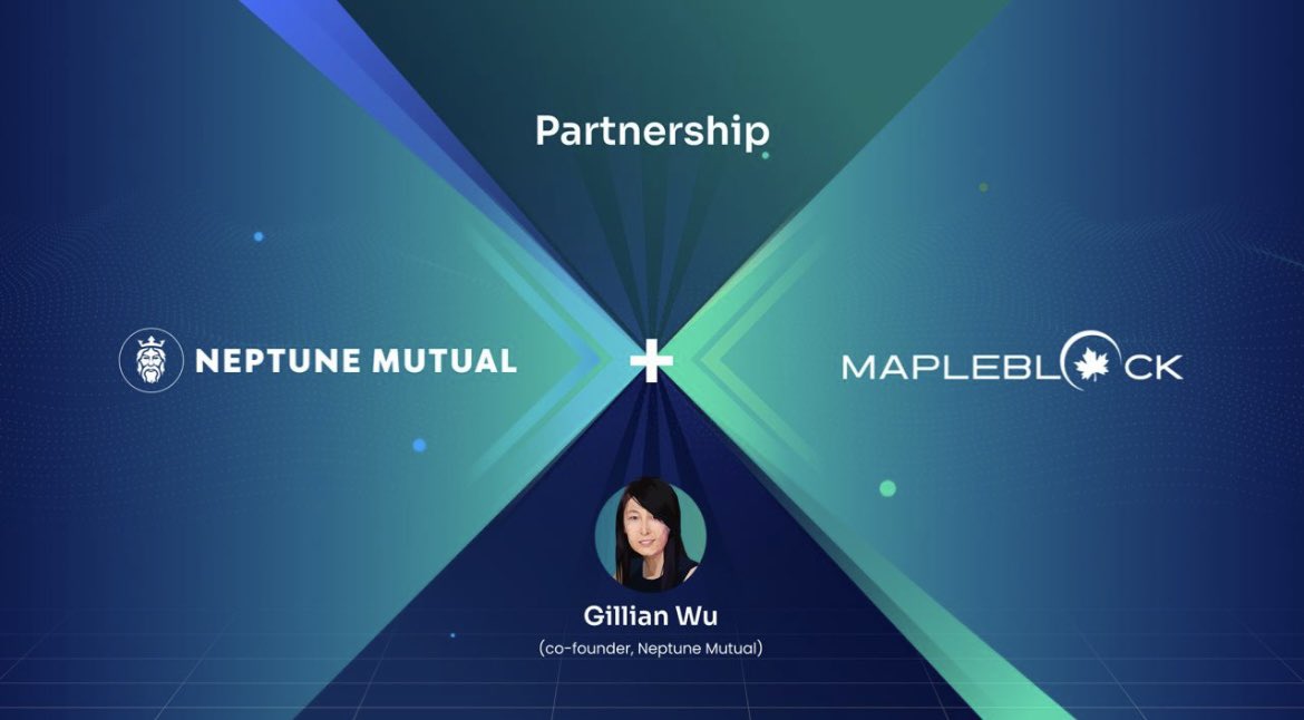 It’s our pleasure to announce that Gillian Wu <a href="/BitbeastC/">Gillian</a>, founder of <a href="/neptunemutual/">Neptune Mutual</a> and Ex CEO of <a href="/HuobiGlobal/">火币HTX</a> (Asset Management) has joined Mapleblock’s Defi advisory panel.

We also invested in <a href="/neptunemutual/">Neptune Mutual</a> strategic round.

Pls read at: timesofindia.indiatimes.com/business/india…